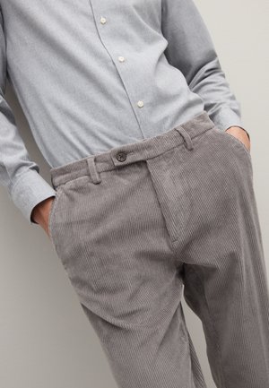 PIOMBO Broek - grey silver
