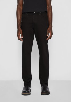 Vaqueros rectos - black denim