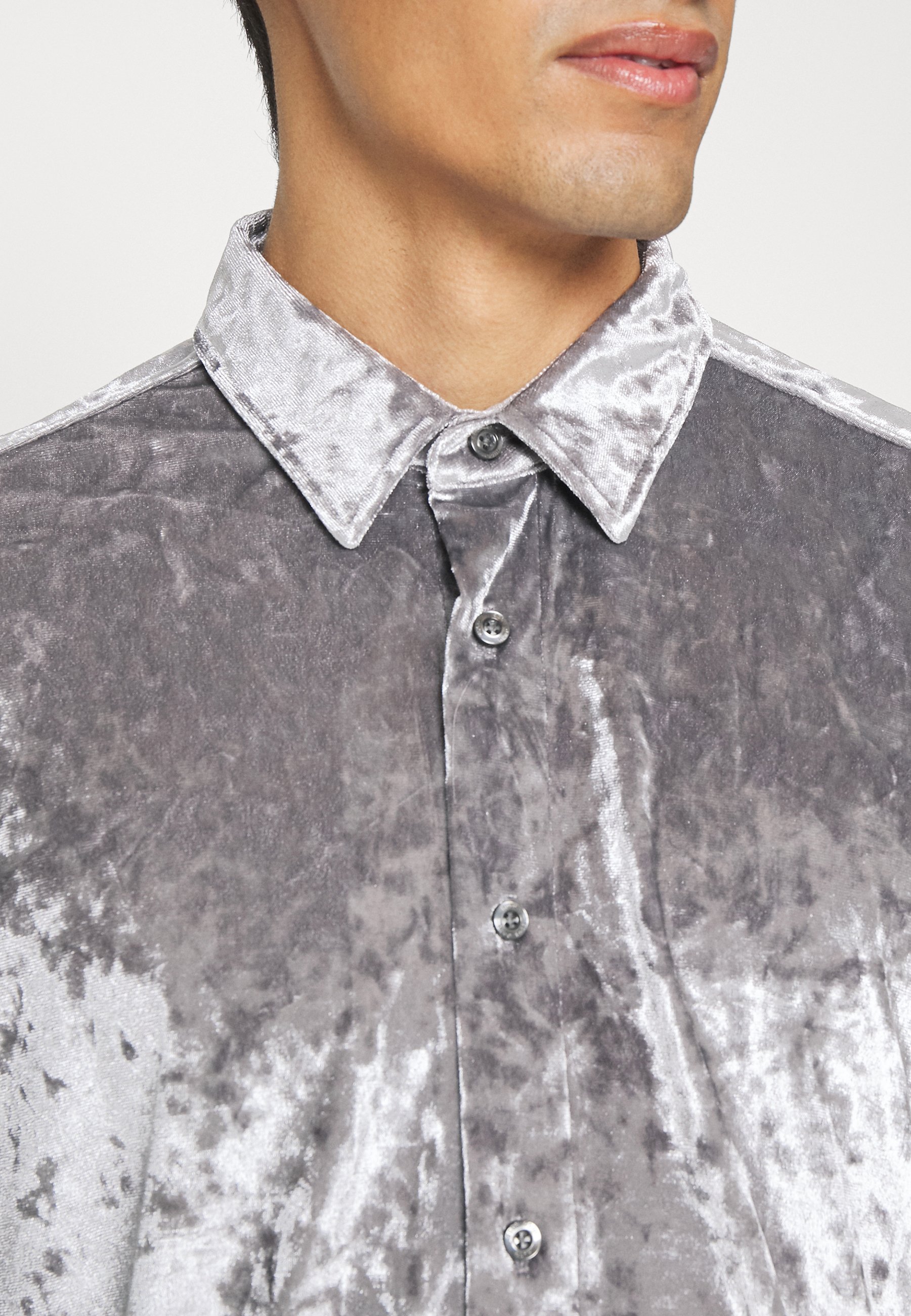 silver grey mens shirts