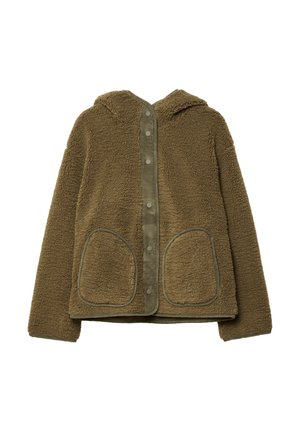 Flísová bunda - khaki