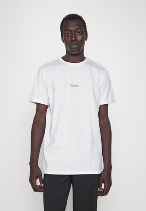 LENS - T-shirt - bas - white/black