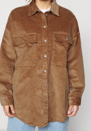 Noisy May Petite Lichte jas - brown