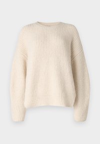 ONLMOON LIFE SLIT - Maglione - whitecap gray