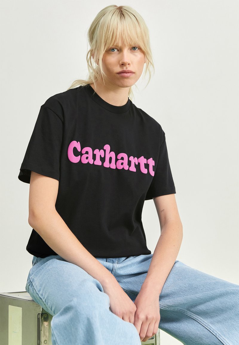 Carhartt WIP BUBBLES TShirt print black/schwarz Zalando.de