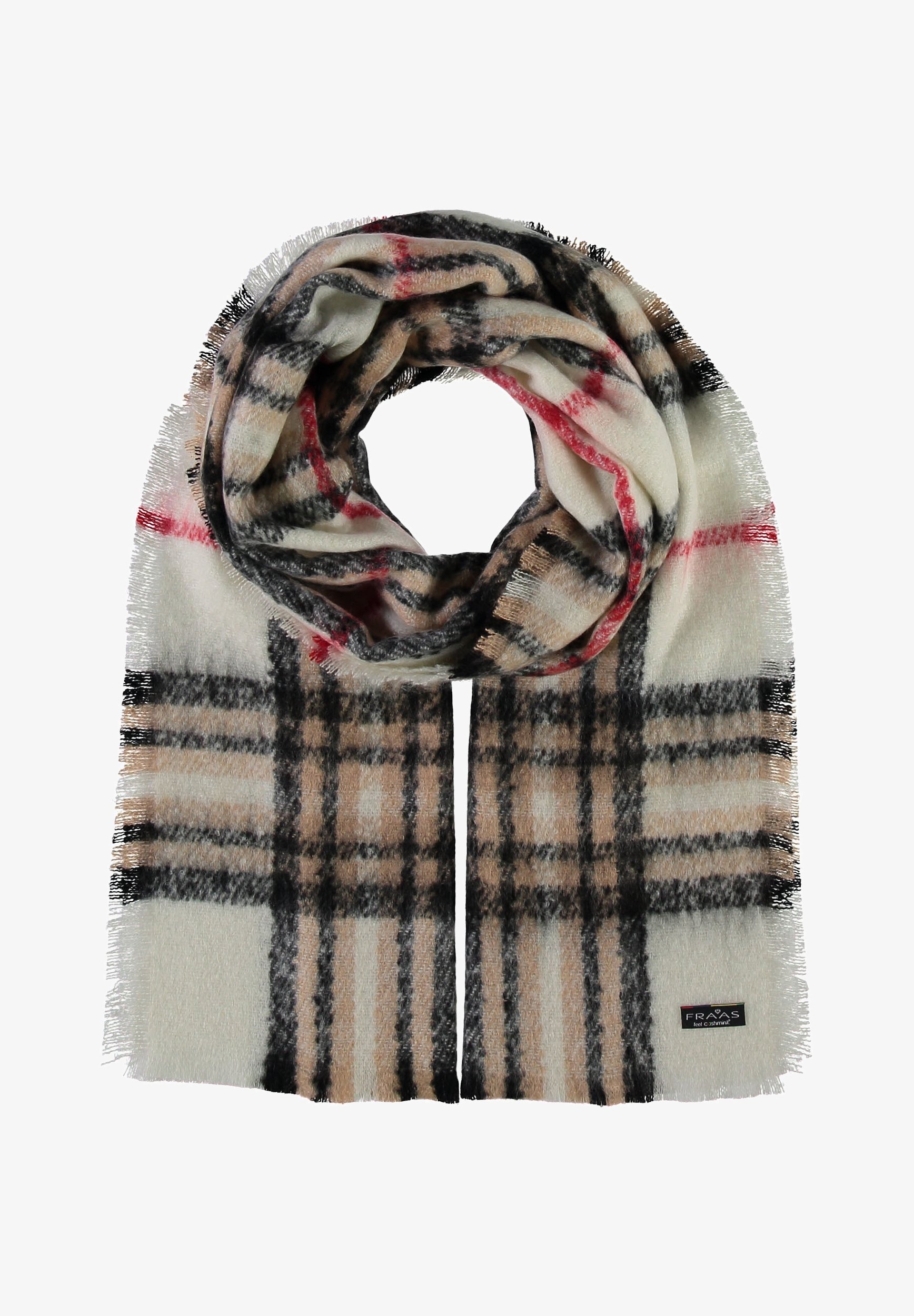 Fraas Schal Naturweiss Offwhite Zalando De