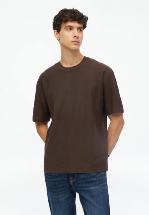 s.Oliver, T-SHIRT - T-Shirt basic - dunkelbraun