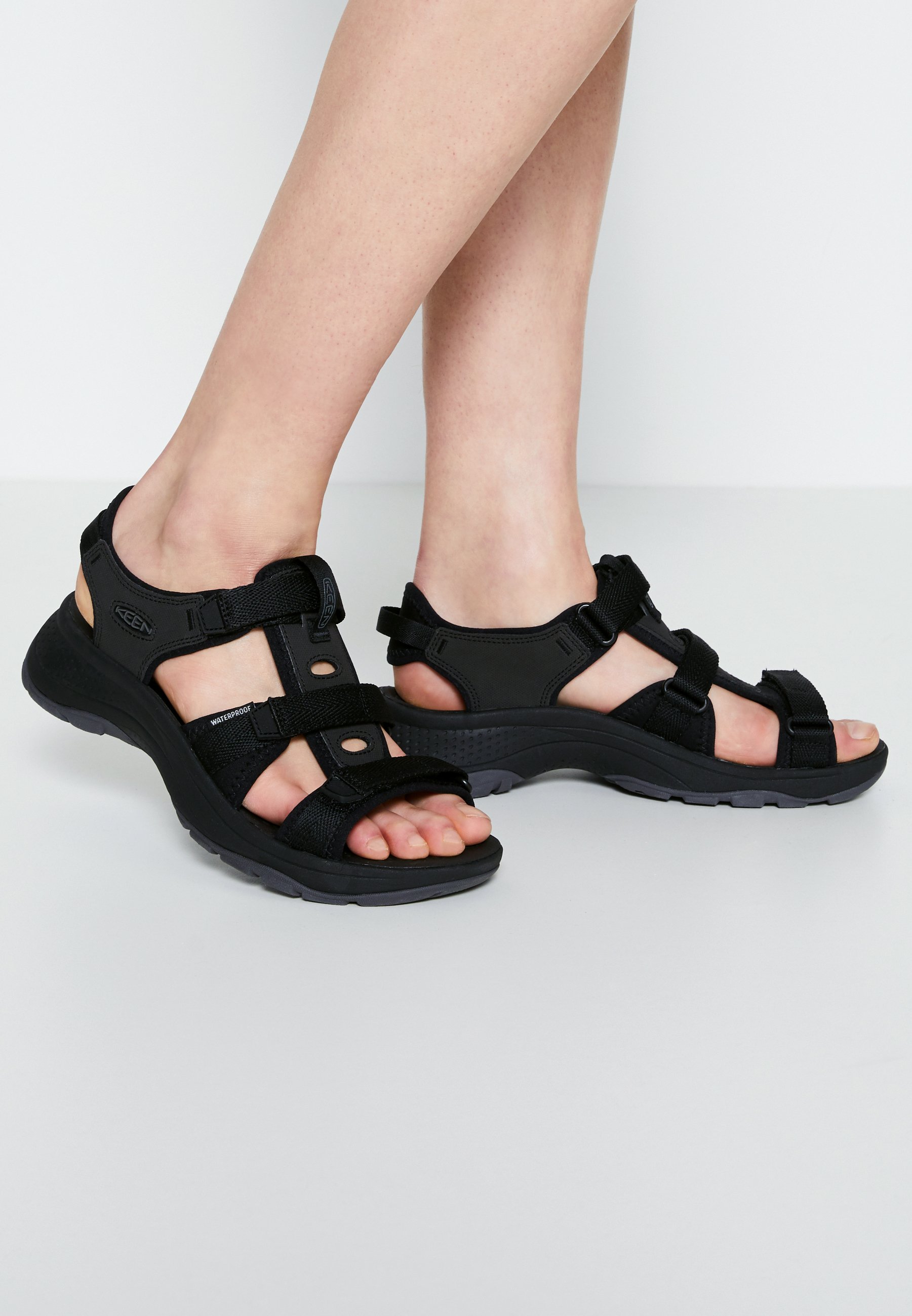 keen toeless sandals