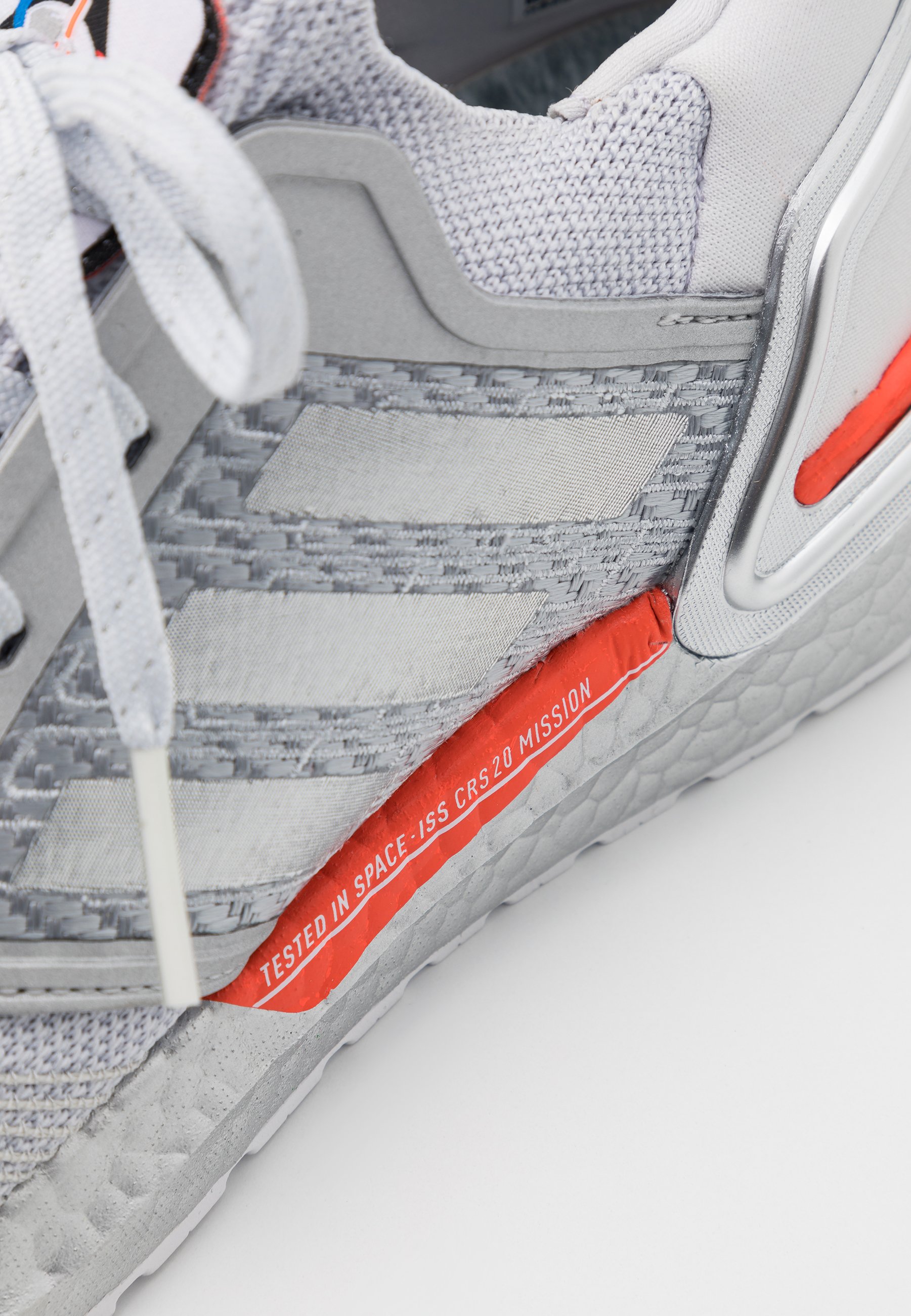 grey adidas running shoes