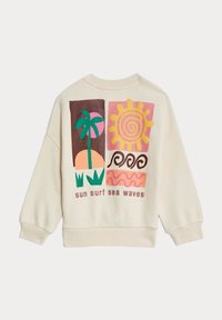 Marks & Spencer RICH SURF GRAPHIC  - Felpa - ecru