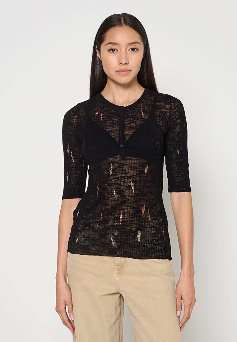 pinko Trui zwart pinko Trui zwart