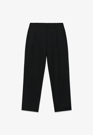 Matinique, MACHINO PLEAT - Hlače za odijelo - black