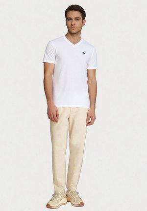 U.S. Polo Assn., KURZARM 5ER PACK - T-shirt basique - weiß