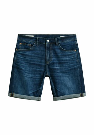 GANT, Jeans Shorts - mid blue worn in