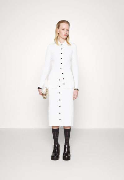 Proenza Schouler White Label FITTED CARDIGAN - Cardigan - cream