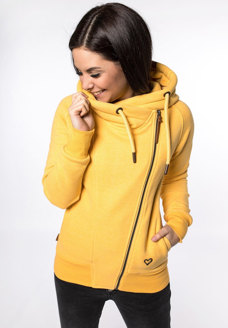 alife & kickin SNAKECHARMER - Sweatjacke - amber - Zalando.de