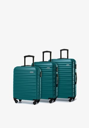 WITTCHEN LUGGAGE SET FROM ABS - Trolley - green
