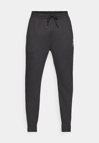 IDENTITY SMALL LOGO JOGGER - Pantalon de survêtement - black/white/vector red