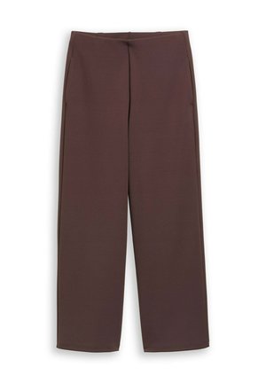 TOM TAILOR DENIM, EASY CULOTTE - Stoffhose - cool dark brown