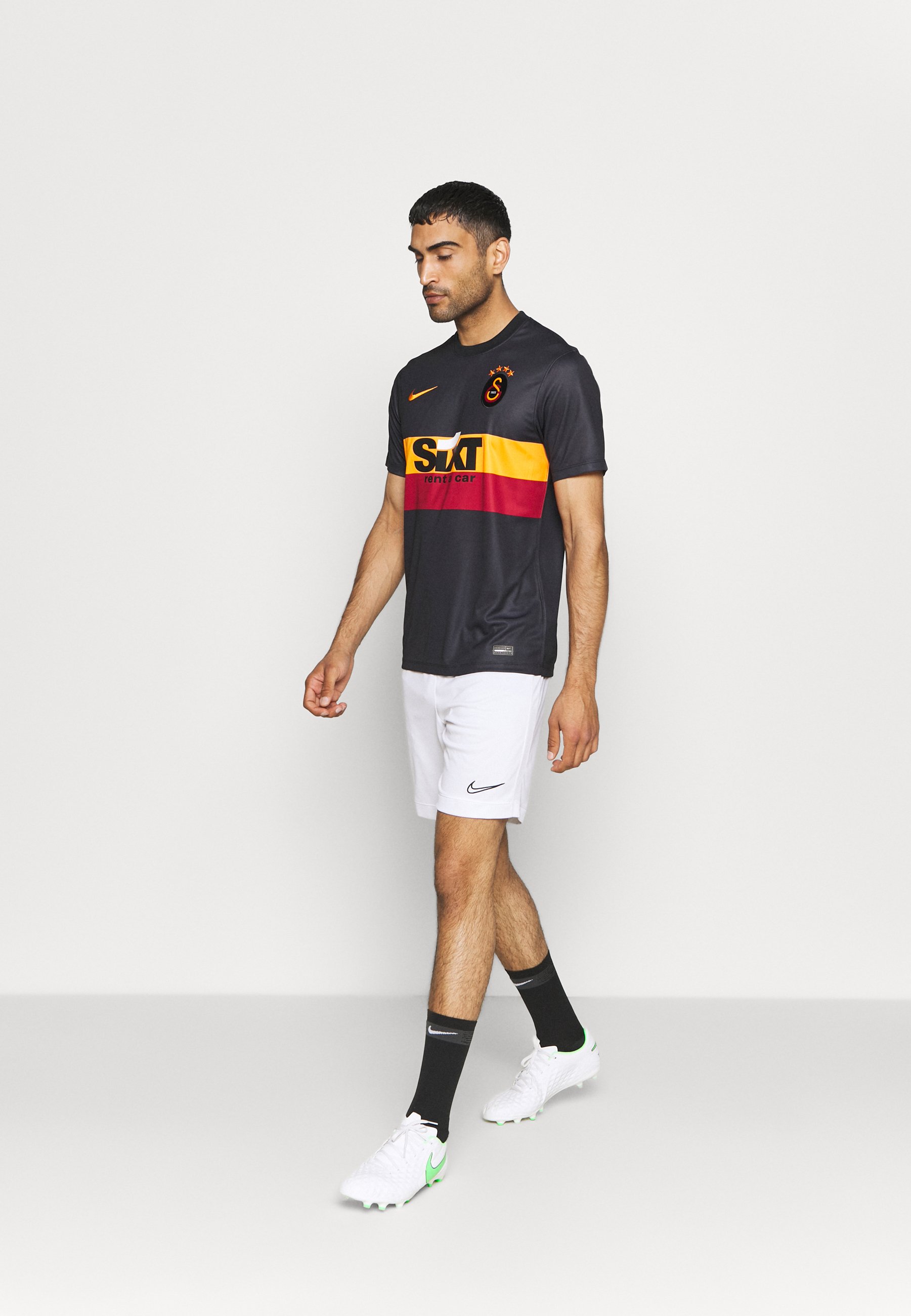 Nike Performance GALATASARAY ISTANBUL - Club wear - black/vivid  orange/black - Zalando.co.uk