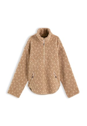 Tommy Hilfiger, HALF ZIP - Φλις μπουφάν - beige
