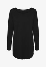 Vero Moda VMNELLIE GLORY - Camiseta de manga larga - black/negro Vero Moda VMNELLIE GLORY - Camiseta de manga larga - black/negro