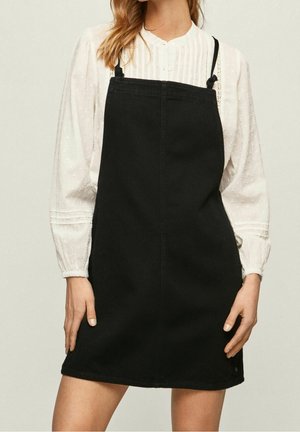Spijkerjurk - black