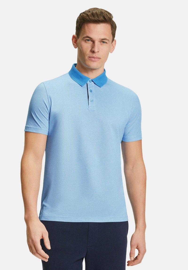 FALKE Poloshirt - blue note