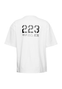 HALO GRAPHIC BOXY - T-Shirt print - marshmallow deep well