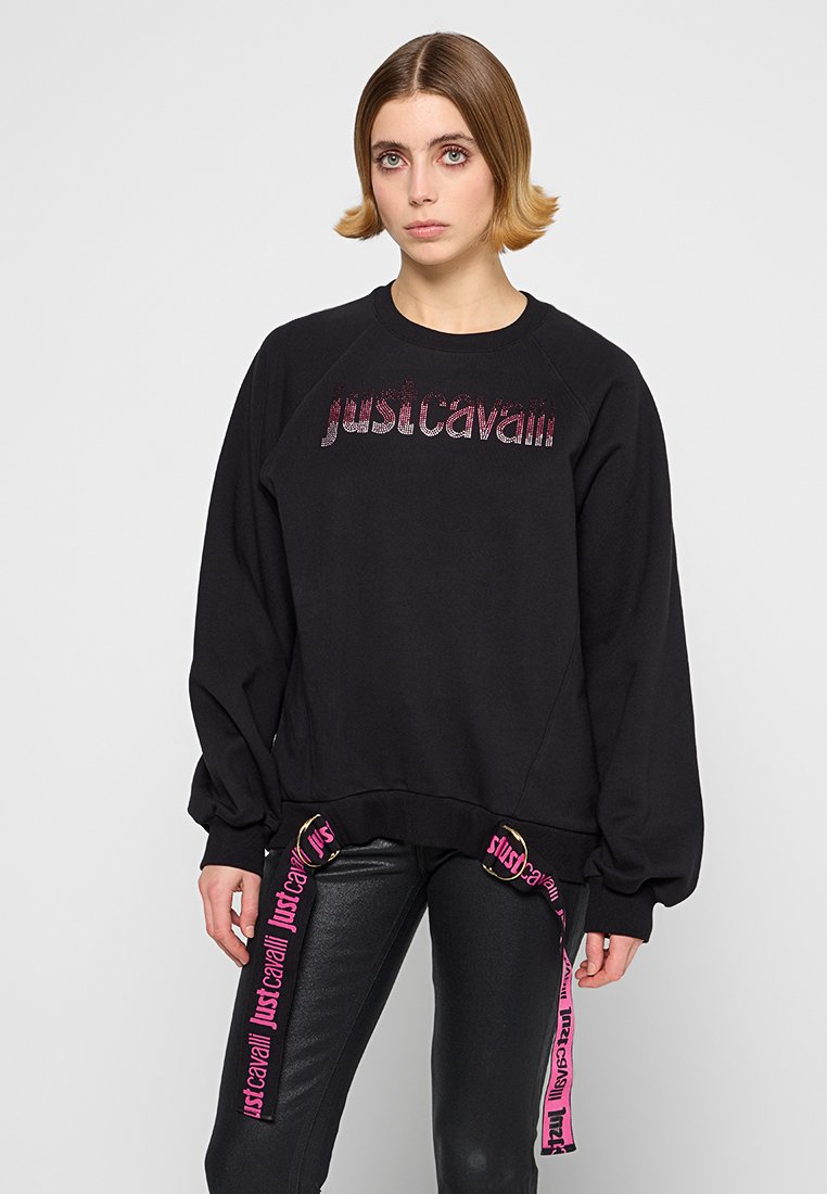 Just Cavalli Sweater zwart