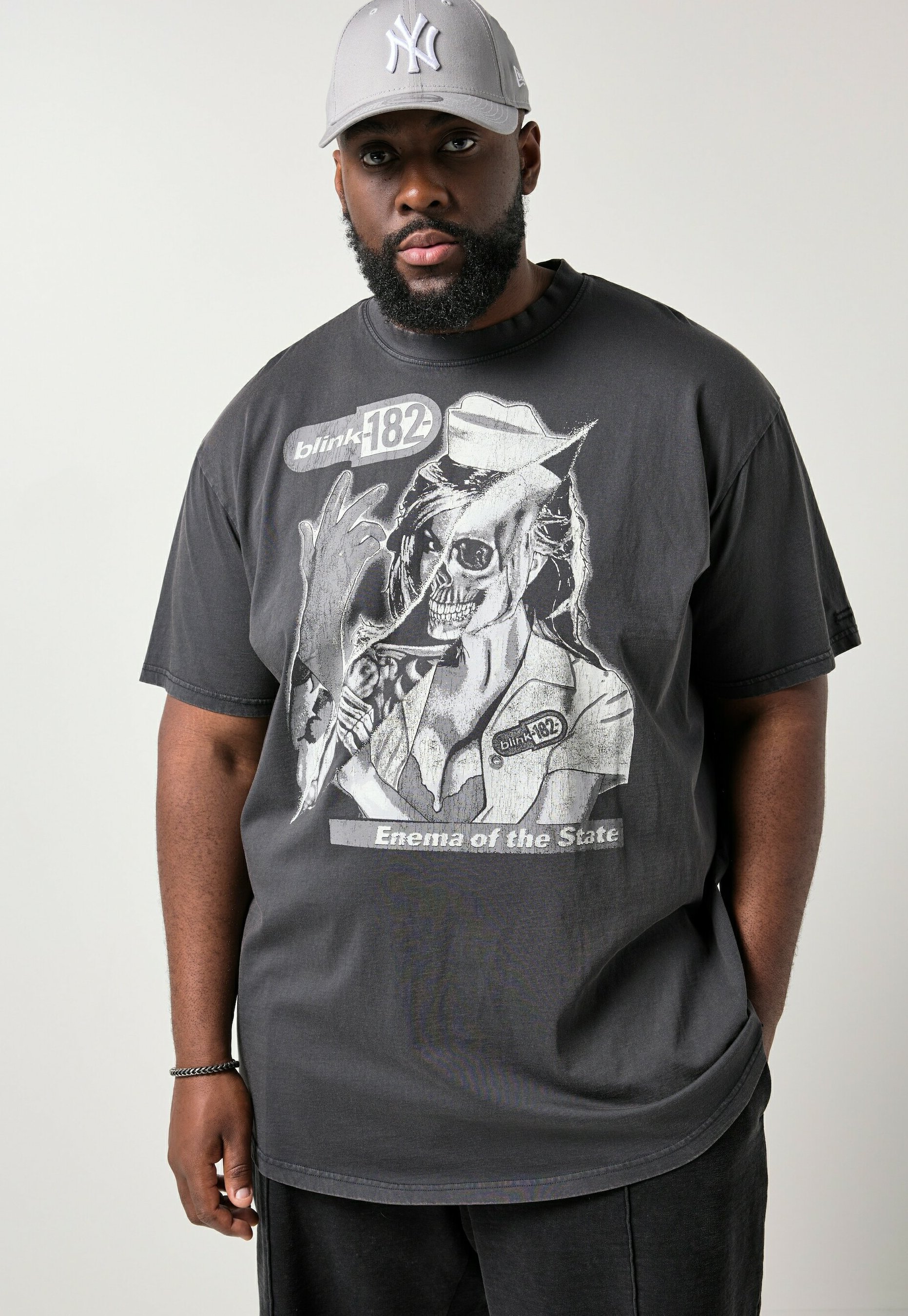 STHUGE STHUGE T-SHIRT, BAND SHIRT, SHORT SLEEVE, OVERSIZED, BLINK