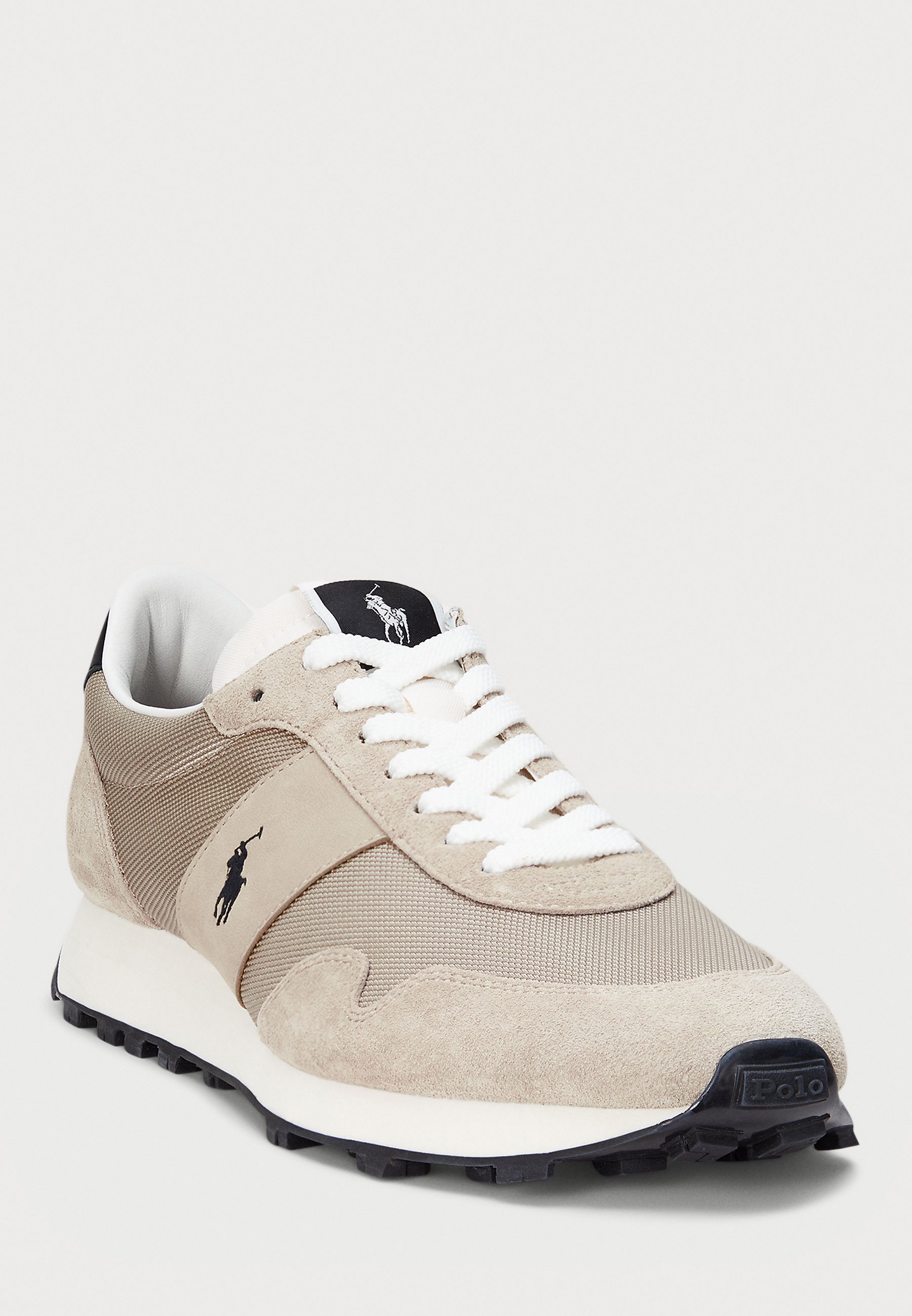 Polo Ralph Lauren PRL TRAIL 125 SUEDE-PANELED SNEAKER - Trainers