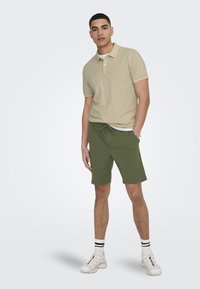 Only & Sons ONSTRAVIS SLIM WASHED - Polo - moonstruck