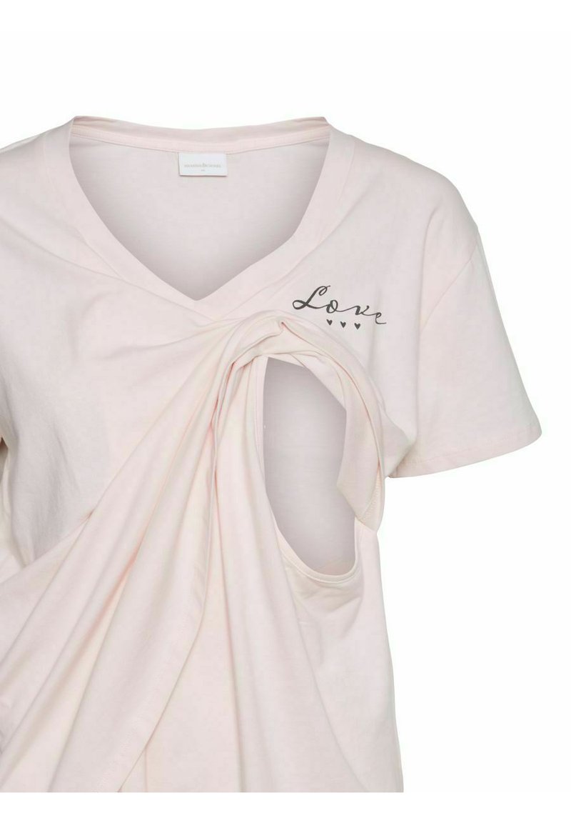 Damen Nachthemden | MAMALICIOUS MLFIA Nachtwäsche Set blushing bride/pink - GX46392 Damen Nachthemden | MAMALICIOUS MLFIA Nachtwäsche Set blushing bride/pink - GX46392