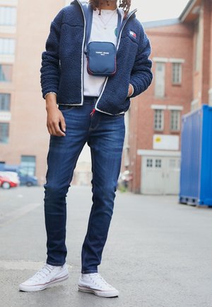 Tommy Jeans Fleece jacket - off-white