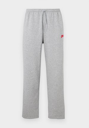 Nike Sportswear, CLUB - Pantalon de survêtement - grey heather/smoke grey/university red