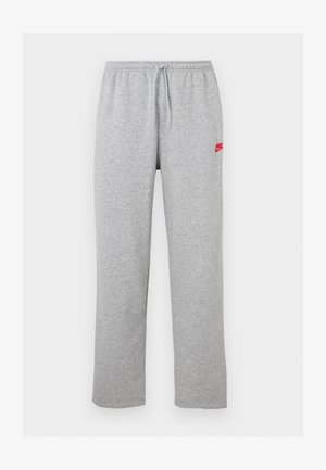 Nike Sportswear, CLUB - Παντελόνι φόρμας - grey heather/smoke grey/university red