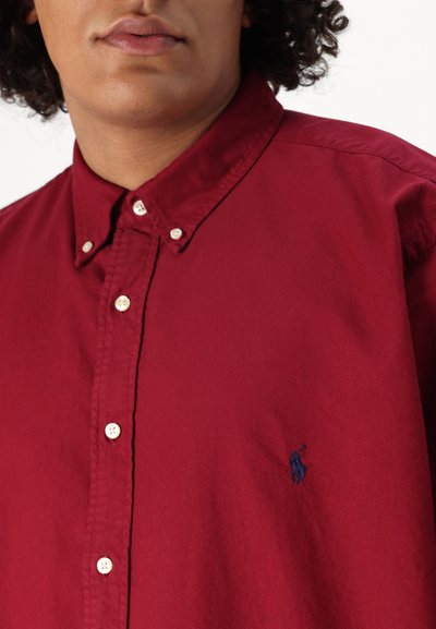 Polo Ralph Lauren Big & Tall GARMENT-DYED OXFORD SHIRT - Button down-skjorte - red carpet