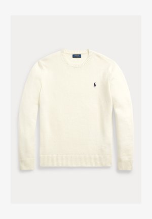 Polo Ralph Lauren WOOL-CASHMERE CREWNECK SWEATER - Trui - andover cream