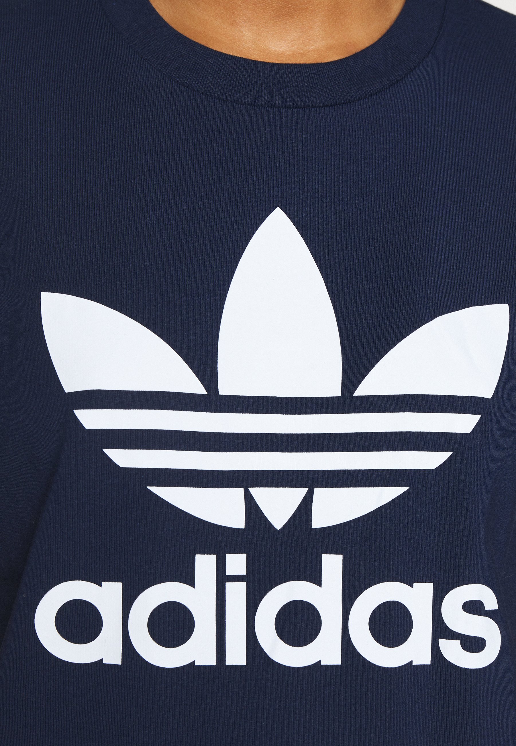 adidas Originals TREFOIL TEE T Shirt print collegiate adidas Originals TREFOIL TEE T Shirt print collegiate