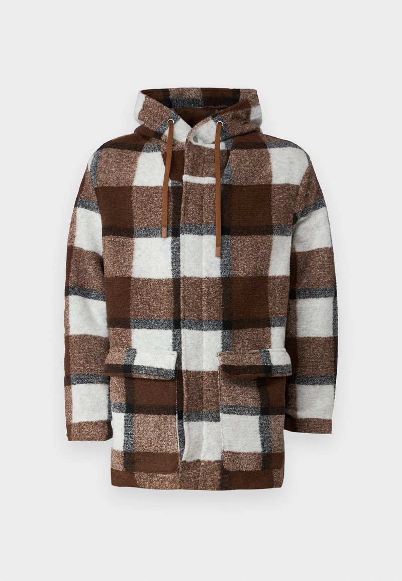 United Colors of Benetton Halflange jas bruin