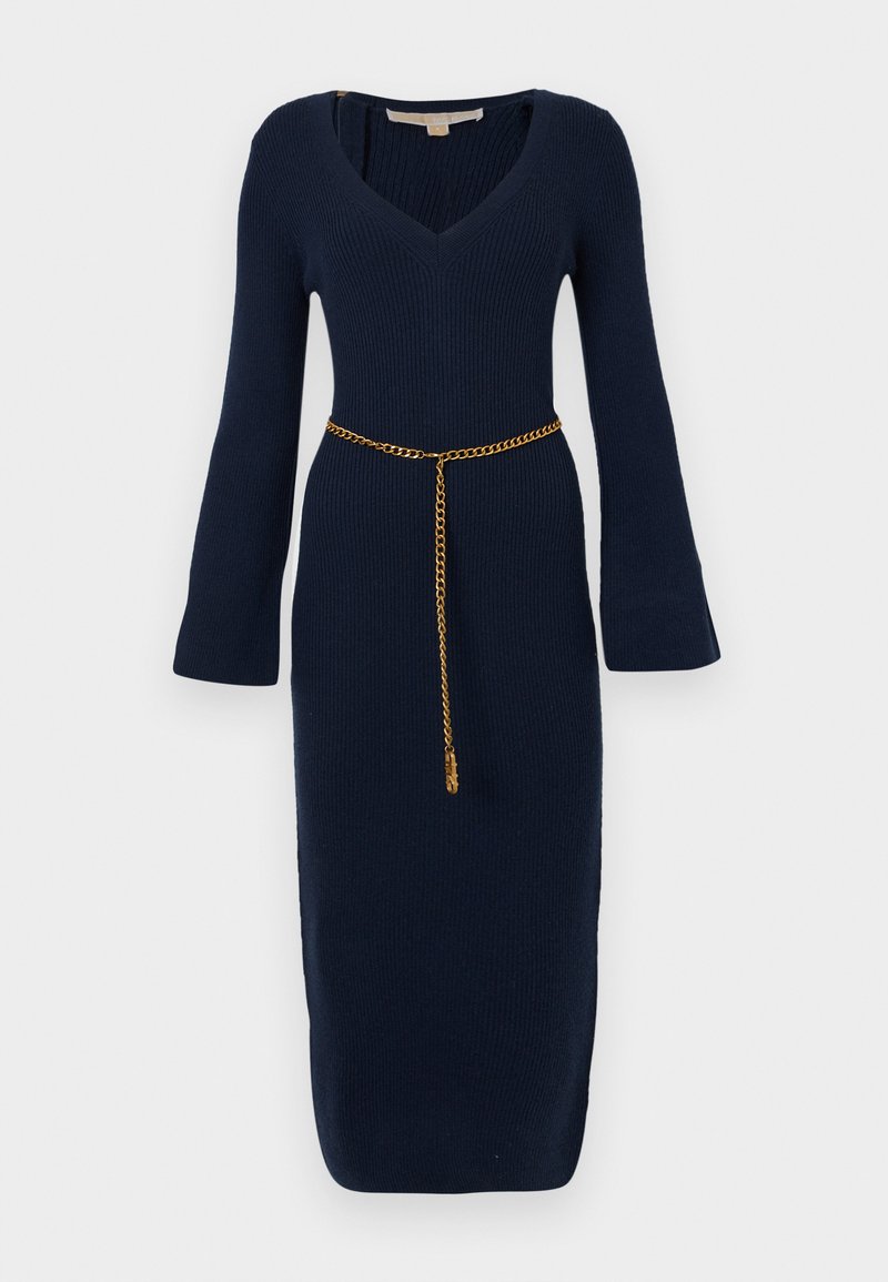 MICHAEL Michael Kors Gebreide jurk donkerblauw