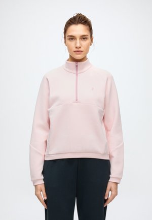 Peak Performance, SPORTSTECH HALF ZIP WOMEN - Суитшърт с цип - frosted blossom