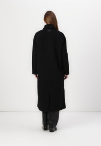 Calvin Klein Jeans LONG COAT - Klasisks mētelis - black