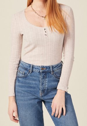 Bluse - beige