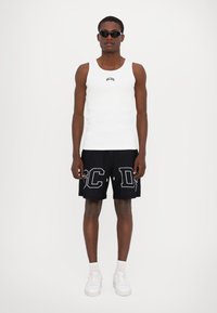 GCDS LOUNGE LOGO TANK - Μπλούζα - bright white