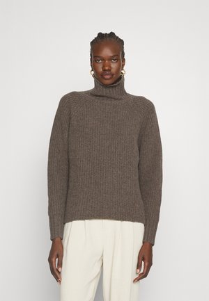 TARGET - Strikkegenser - tobacco