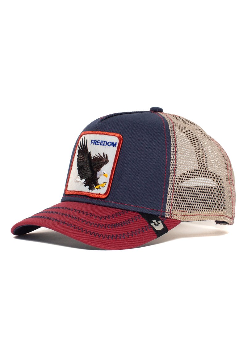 Goorin Bros THE FREEDOM EAGLE DUNKELBLAU DUNKELROT - Cappellino - blau
