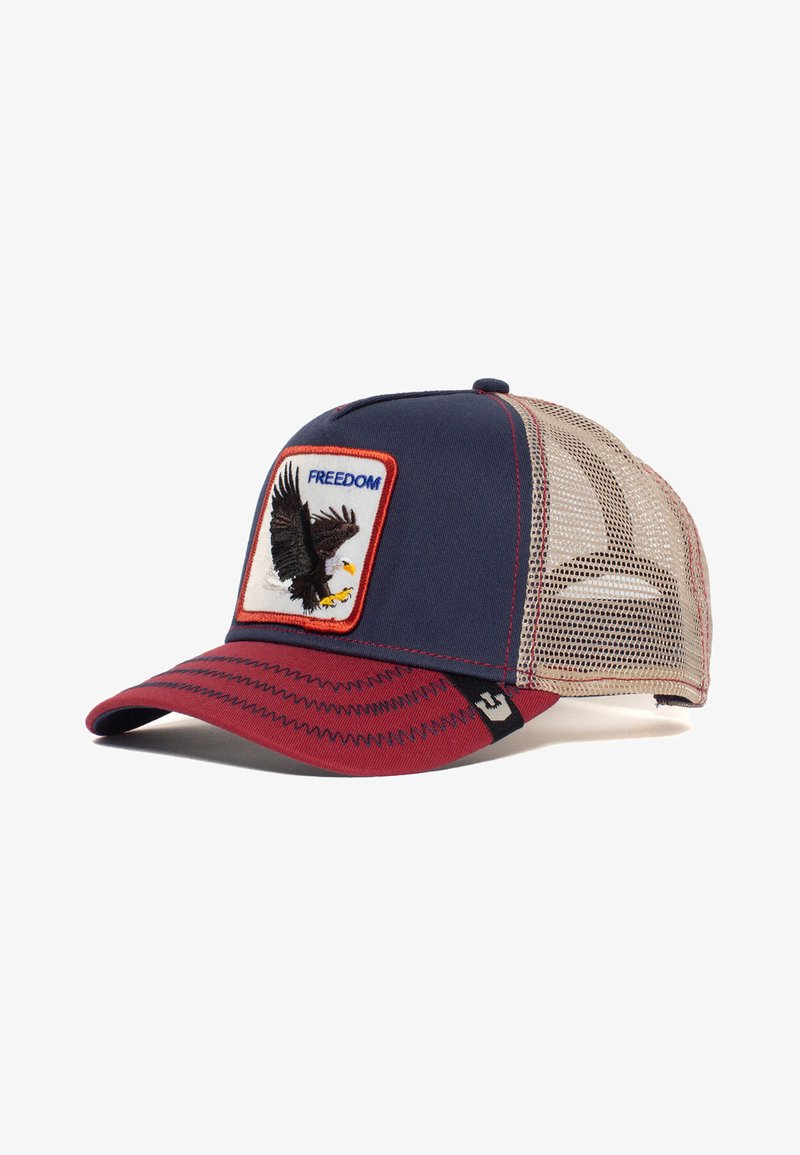 Goorin Bros THE FREEDOM EAGLE DUNKELBLAU DUNKELROT - Cappellino - blau