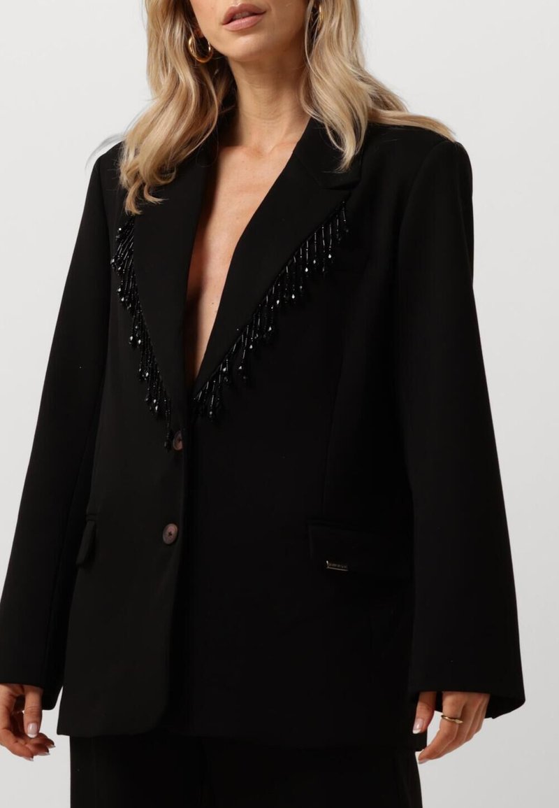 HARPER & YVE Halflange jas - zwart