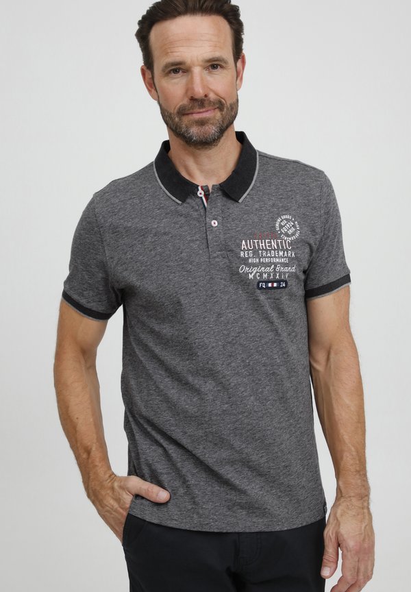 FQPETRI - Polo shirt - charcoal mix